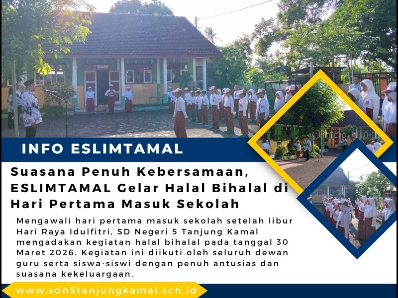 Suasana Penuh Kebersamaan, ESLIMTAMAL Gelar Halal Bihalal di Hari Pertama Masuk Sekolah